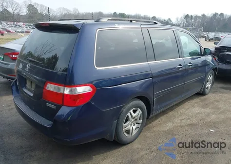 2006 Honda Odyssey Ex z USA, uszkodzony, nr VIN 5FNRL38416B098974